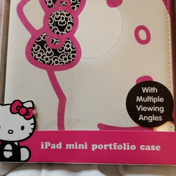 Hello Kitty iPad mini portfolio tablet case pink - Picture 2 of 6